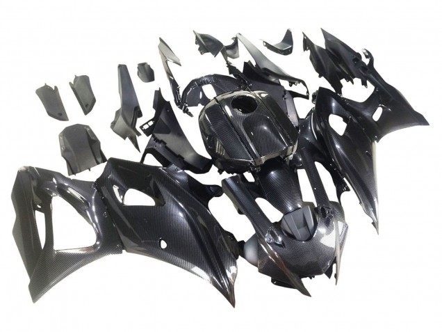 Carenados Moto Yamaha YZF R7 2021-2024 - Negro FibraCarbono Baratos