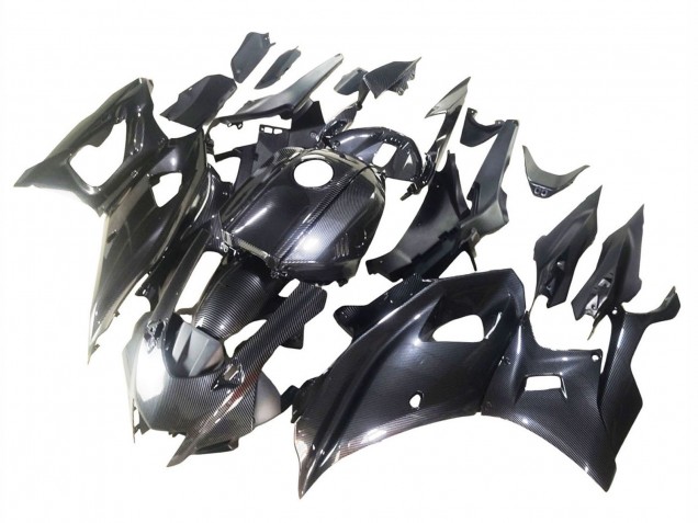 Carenados Moto Yamaha YZF R7 2021-2024 - Negro FibraCarbono Baratos