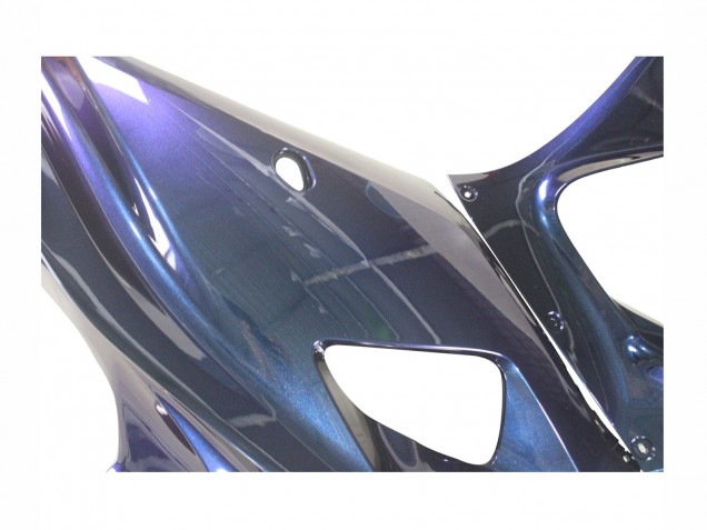 Carenados Moto Yamaha YZF R7 2021-2024 - Gradiente Azul Púrpura Baratos