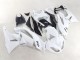Carenados Moto Kawasaki ZX6R 2009-2012 - Blanco Negro Ninja Baratos
