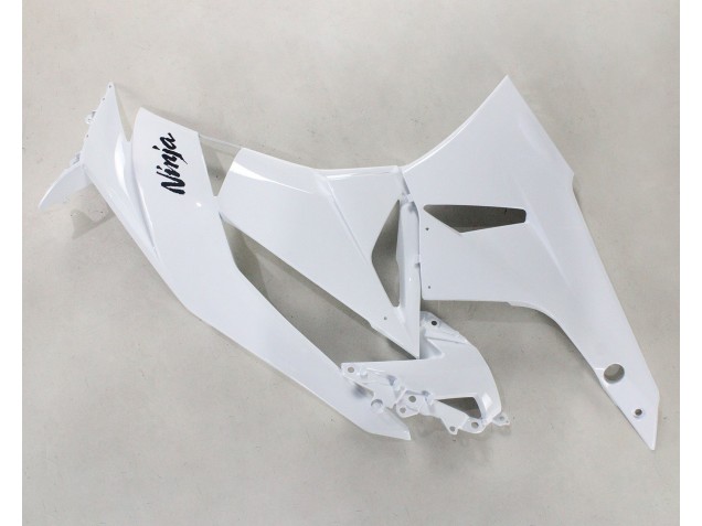 Carenados Moto Kawasaki ZX6R 2009-2012 - Blanco Negro Ninja Baratos