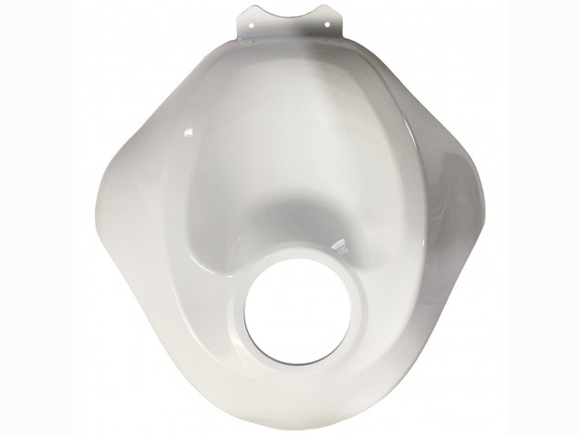 Carenados Moto Kawasaki ZX6R 2019-2022 - Blanco Negro FibraCarbono Baratos