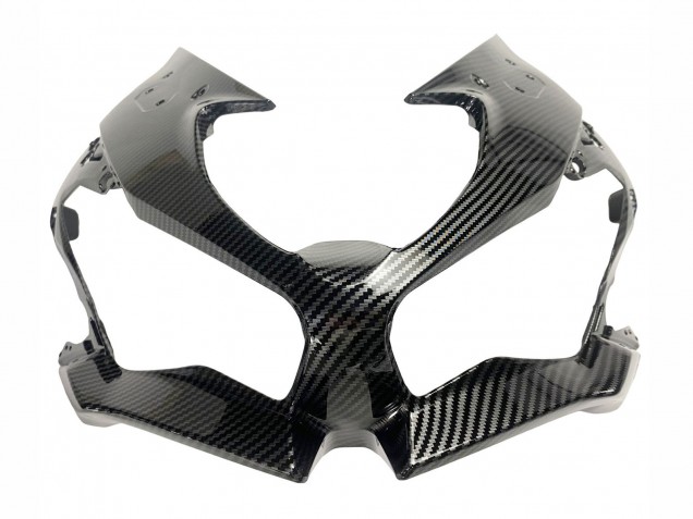 Carenados Moto Kawasaki ZX6R 2019-2022 - Blanco Negro FibraCarbono Baratos