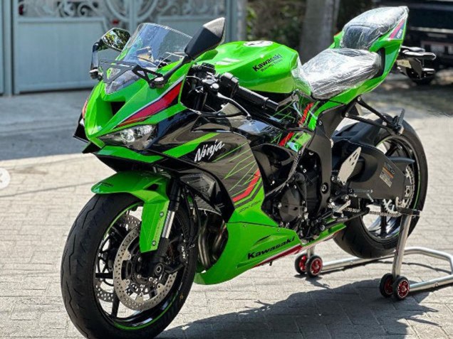 Carenados Moto Kawasaki ZX6R 2019-2022 - Verde Negro Brillante Rojo Baratos