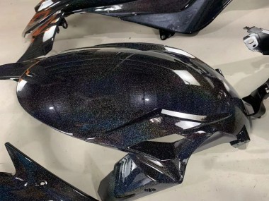 Carenados Moto Kawasaki ZX6R 2019-2022 - Negro Arcoíris Baratos