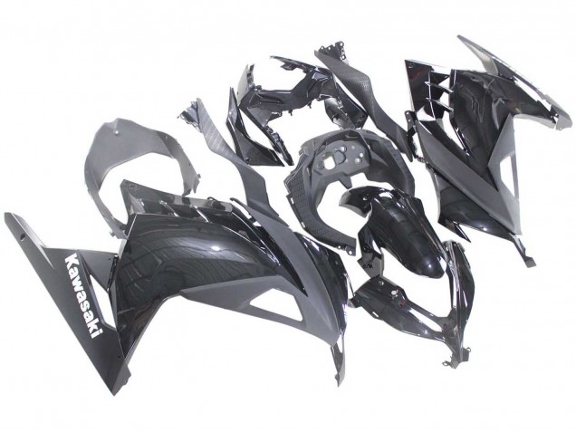 Carenados Moto Kawasaki EX300 2013-2024 - Negro Brillante Baratos