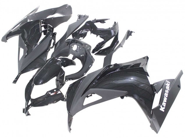 Carenados Moto Kawasaki EX300 2013-2024 - Negro Brillante Baratos