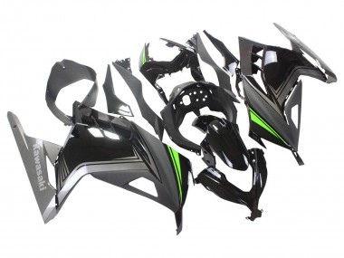 Carenados Moto Kawasaki EX300 2013-2024 - Negro Brillante Negro Mate Verde Baratos