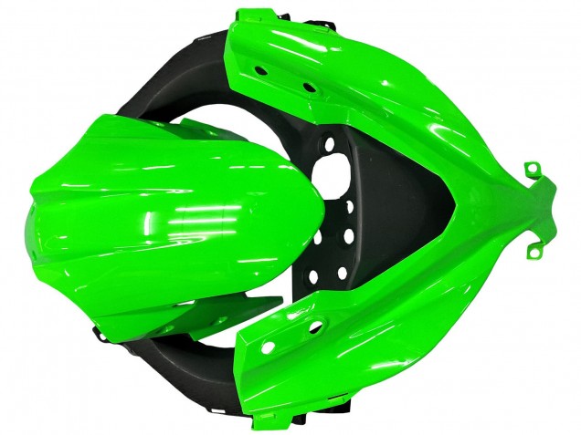 Carenados Moto Kawasaki EX300 2013-2024 - Verde Plata Negro Baratos