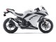 Carenados Moto Kawasaki EX300 2013-2024 - Blanco Negro Baratos
