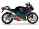 Carenados Moto Aprilia RS125 2000-2005 - Negro Rojo Plata Baratos