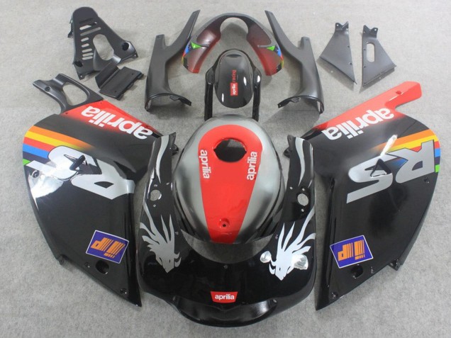 Carenados Moto Aprilia RS125 2000-2005 - Negro Rojo Plata Baratos
