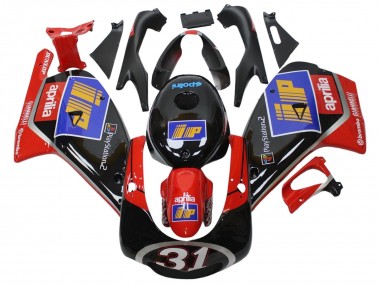 Carenados Moto Aprilia RS125 2000-2005 - Negro Rojo Azul Plata 31 Baratos