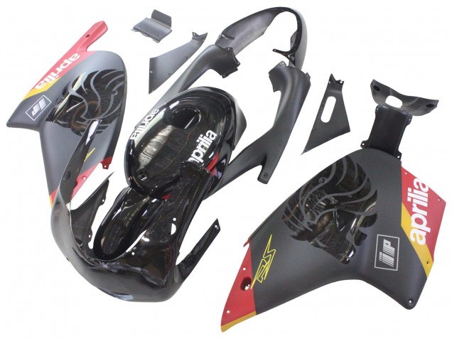 Carenados Moto Aprilia RS125 2000-2005 - Negro Rojo Amarillo Baratos