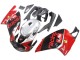Carenados Moto Aprilia RS125 2000-2005 - Rojo Negro Plata Carrera Baratos