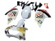 Carenados Moto Aprilia RS125 2000-2005 - Blanco Amarillo Rojo Baratos