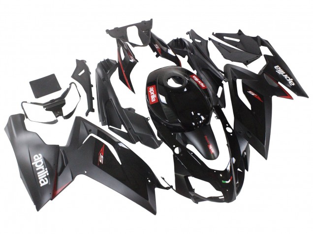 Carenados Moto Aprilia RS125 2006-2011 - Negro Brillante Rojo Blanco Calcomanía Baratos