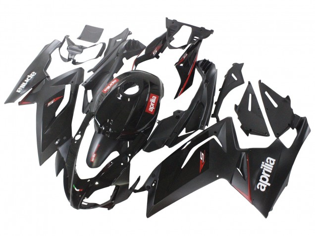 Carenados Moto Aprilia RS125 2006-2011 - Negro Brillante Rojo Blanco Calcomanía Baratos