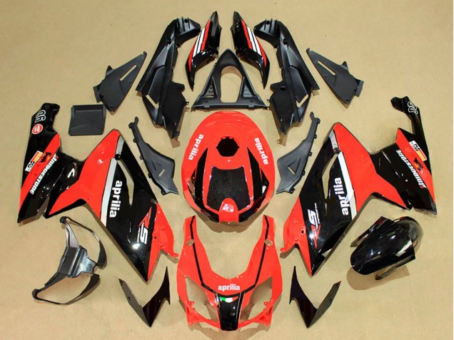 Carenados Moto Aprilia RS125 2006-2011 - Rojo Negro Brillante Blanco Baratos