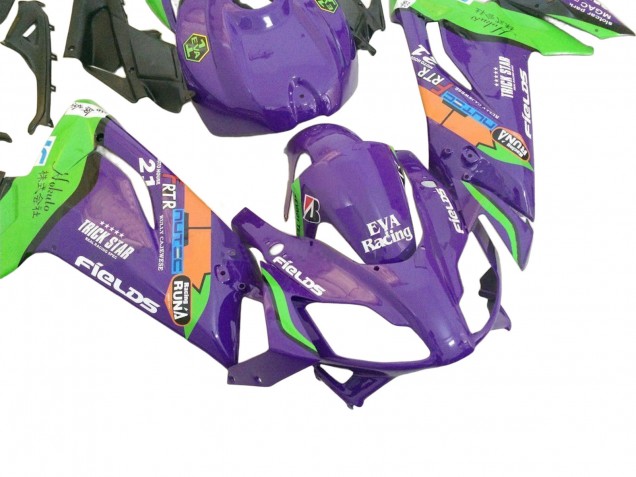 Carenados Moto Aprilia RS125 2006-2011 - Púrpura Verde Rojo Baratos