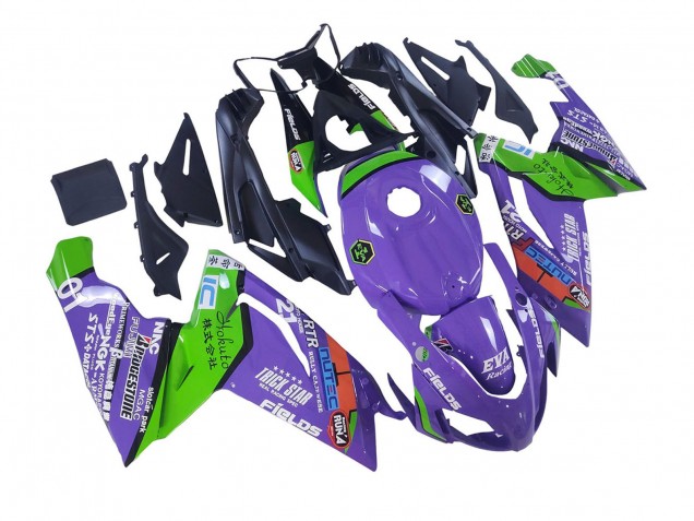 Carenados Moto Aprilia RS125 2006-2011 - Púrpura Verde Rojo Baratos