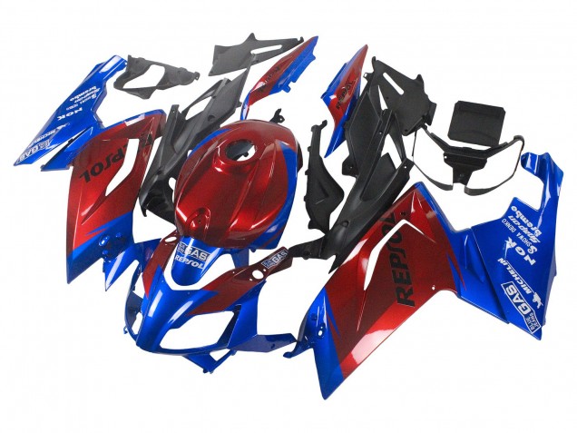 Carenados Moto Aprilia RS125 2006-2011 - Azul Rojo Baratos