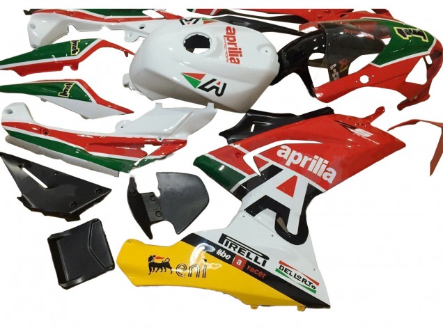 Carenados Moto Aprilia RS125 2006-2011 - Blanco Rojo Verde Baratos