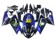 Carenados Moto Aprilia RS125 2006-2011 - Azul Negro Verde Monstruo 46 Baratos