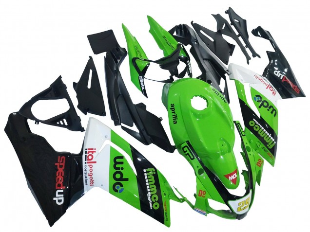 Carenado Moto Aprilia RS125 2006-2011 - Verde Blanco Negro Baratos