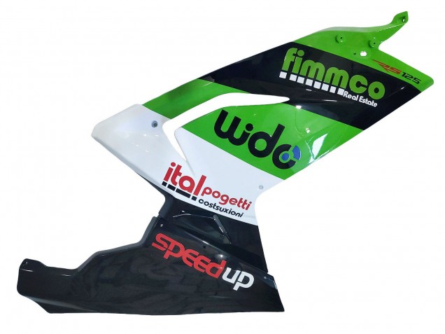 Carenado Moto Aprilia RS125 2006-2011 - Verde Blanco Negro Baratos