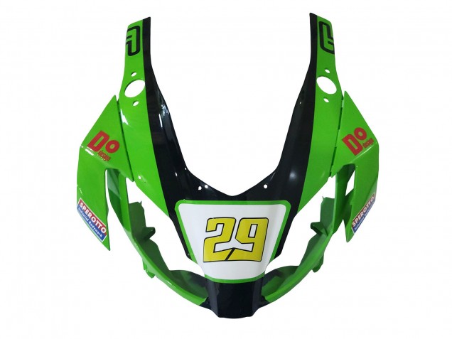 Carenado Moto Aprilia RS125 2006-2011 - Verde Blanco Negro Baratos
