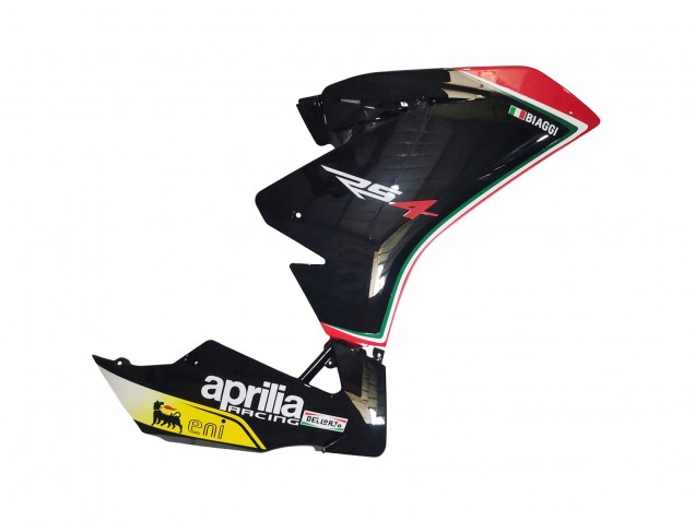 Carenados Moto Aprilia RS4 50 125 2012-2018 - Blanco Rojo Amarillo Negro Brillante Baratos