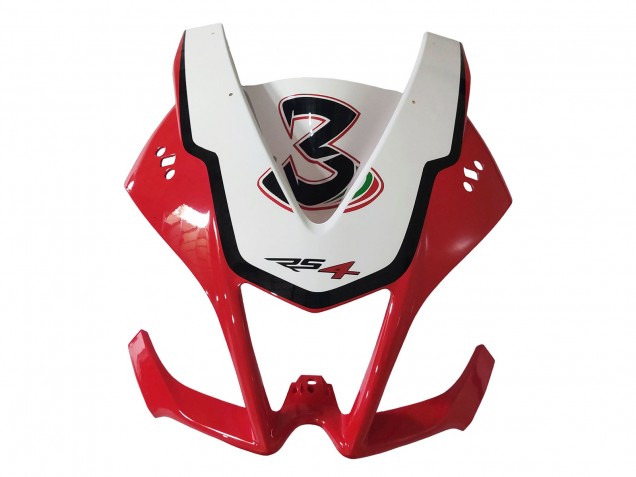 Carenados Moto Aprilia RS4 50 125 2012-2018 - Blanco Rojo Amarillo Negro Brillante Baratos