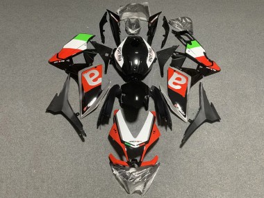Carenados Moto Aprilia RS4 50 125 2012-2018 - Blanco Verde Rojo Negro Brillante Baratos