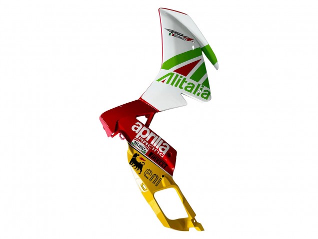 Carenado Moto Aprilia RS4 50 125 2012-2018 - Blanco Rojo Verde Amarillo Alitalia Baratos
