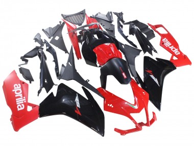 Carenados Moto Aprilia RS4 50 125 2012-2018 - Rojo Negro Brillante Baratos