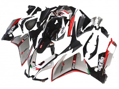 Carenados Moto Aprilia RS4 50 125 2012-2018 - Plata Rojo Negro Brillante Baratos