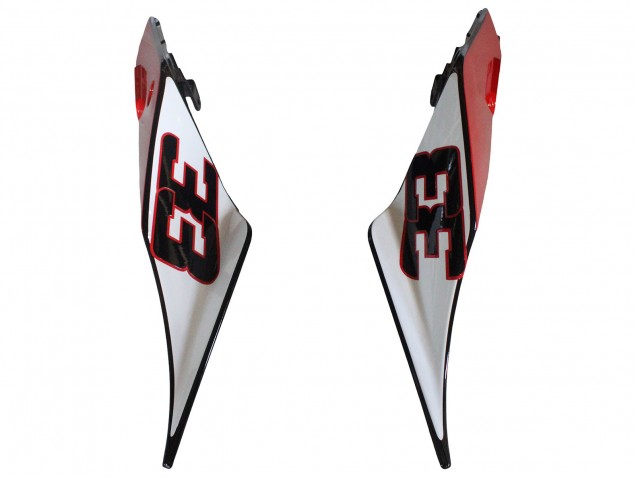 Carenados Moto Aprilia RS4 50 125 2012-2018 - Plata Rojo Negro Brillante Baratos