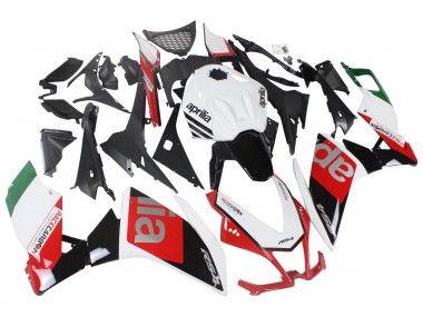 Carenados Moto Aprilia RS4 50 125 2012-2018 - Blanco Rojo Verde Negro Brillante Baratos