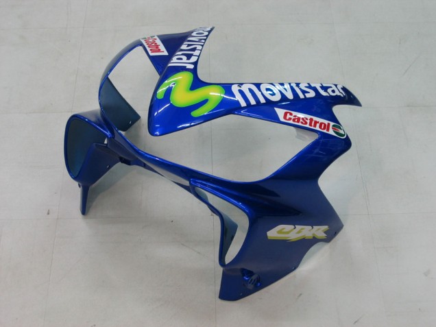 Carenados Moto Honda CBR600 F4i 2004-2007 - Azul Amarillo Verde MoviStar Baratos