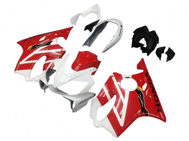 Carenados Moto Honda CBR600 F4i 2004-2007 - Blanco Rojo Baratos