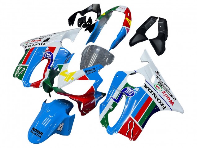 Carenados Moto Honda CBR600 F4i 2004-2007 - Blanco Azul Verde Rojo Baratos