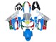 Carenados Moto Honda CBR600 F4i 2004-2007 - Blanco Azul Verde Rojo Baratos