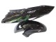 Carenado Moto Honda CBR1100XX Blackbird 1996-2007 - Negro Brillante Verde Llama Baratos