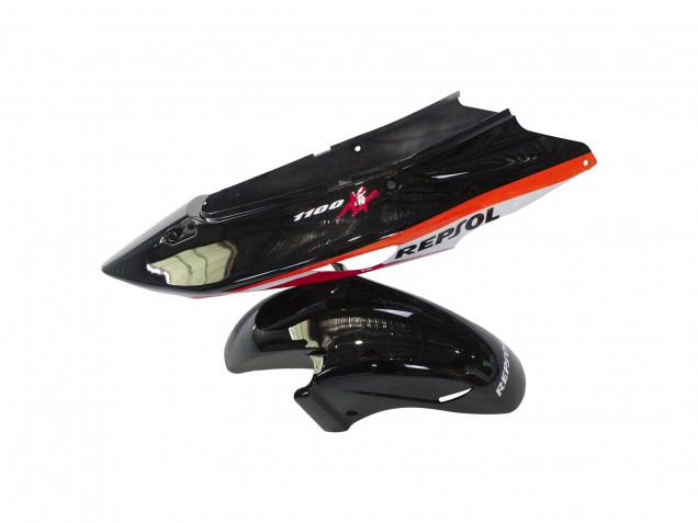 Carenados Moto ABS Honda CBR1100XX Blackbird 1996-2007 - Naranja Blanco Rojo Negro Brillante Repsol Baratos