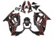Kits Carenado Moto Honda CBR600 F3 1997-1998 - Rojo Negro Brillante Baratos