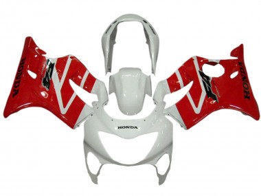 Carenados Moto Honda CBR600 F4 1999-2000 - Blanco Rojo Baratos
