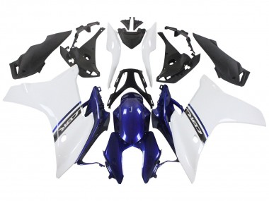 Carenados Moto Honda CBR600F 2011-2013 - Blanco Azul Baratos