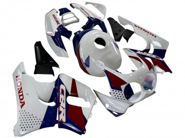 Carenados Moto Honda CBR900RR 893 1992-1993 - Blanco Rojo Azul Oscuro Baratos