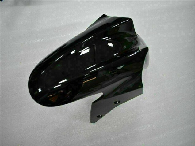 Carenados Moto Kawasaki EX250 2008-2012 - Negro Brillante Verde Baratos